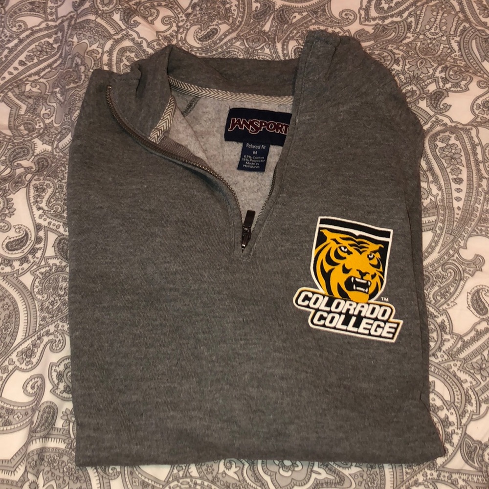 Colorado College quarter zip
